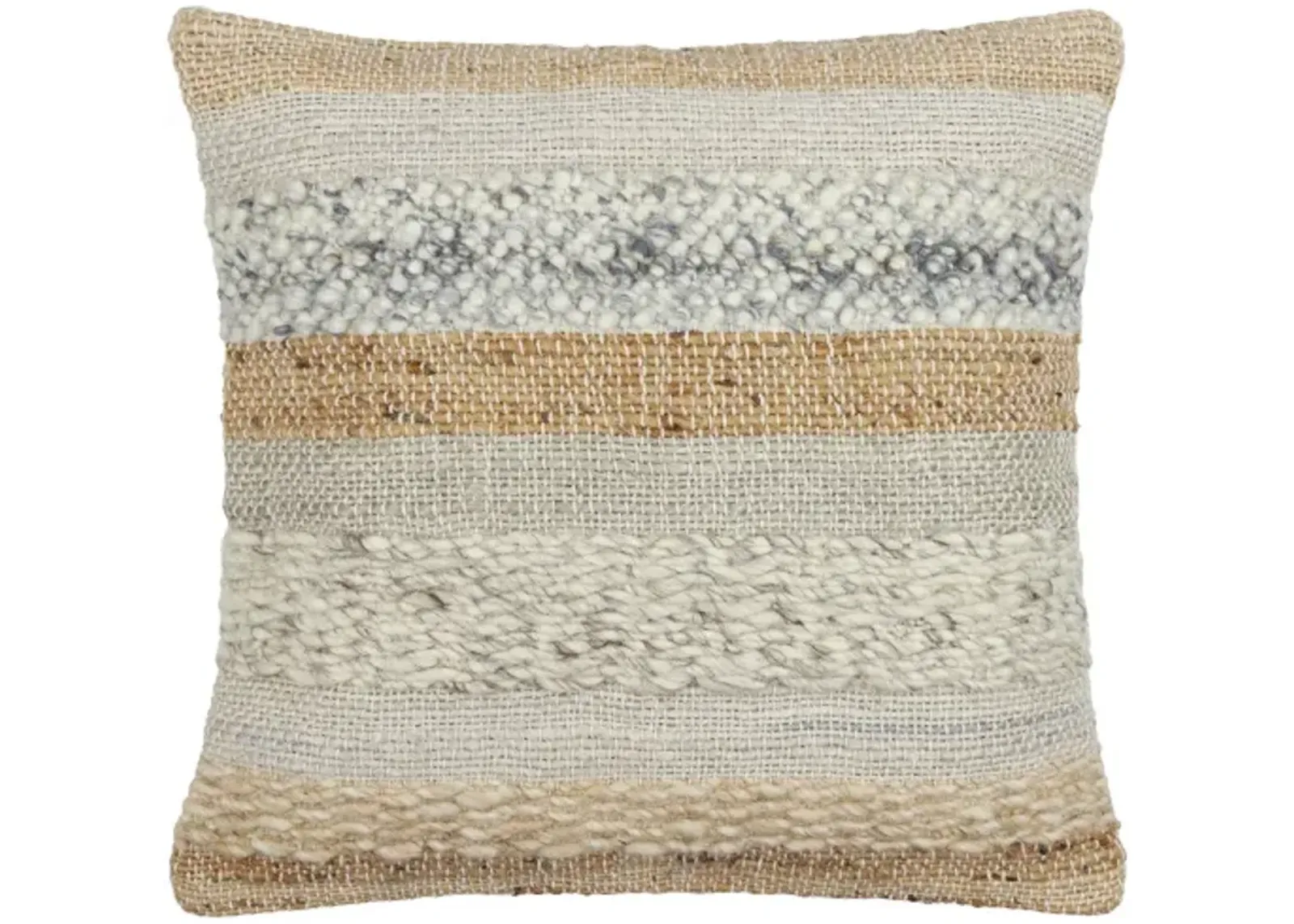 Boundary BOU-001 22"L x 22"W Accent Pillow  - Shell Only