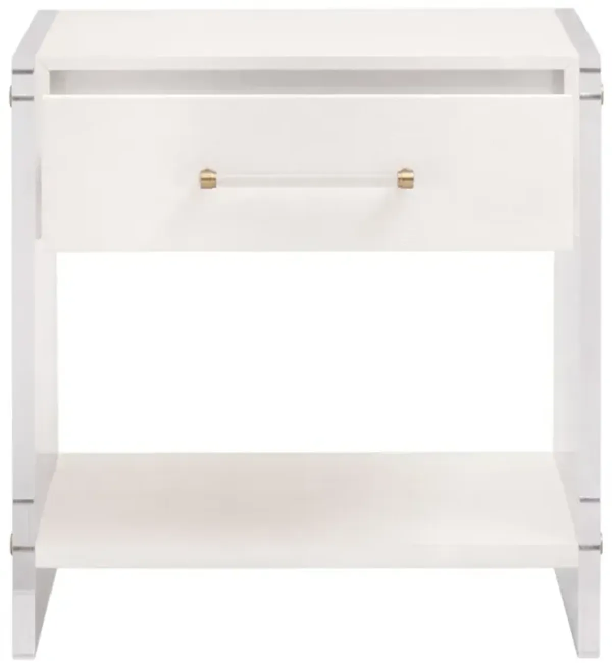 Sonia Shagreen 1-Drawer Nightstand