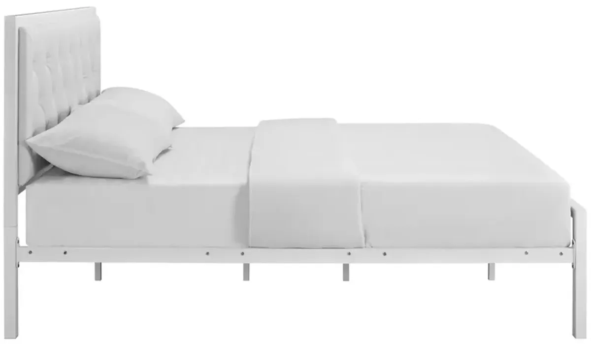 Mia Full Vinyl Bed