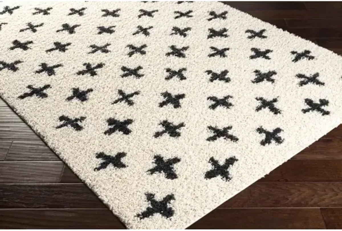 Beni shag BSH-2304 2'7" x 7'3" Rug