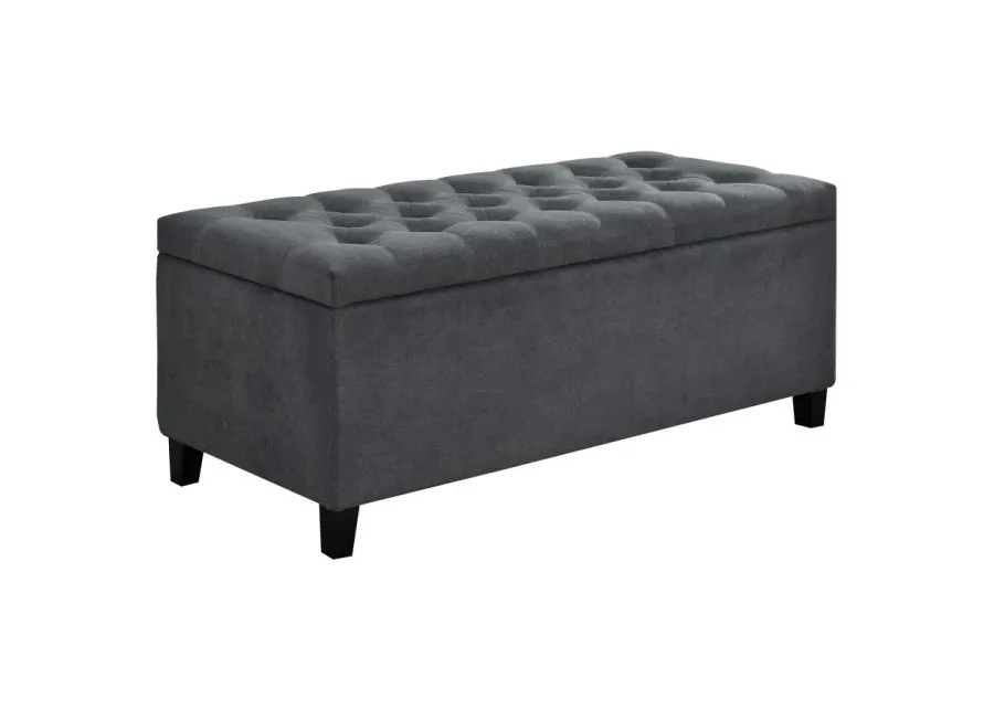 Samir Lift Top Storage Bench Charcoal