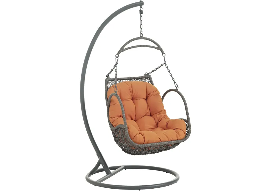 Arbor Outdoor Patio Wood Swing Chair