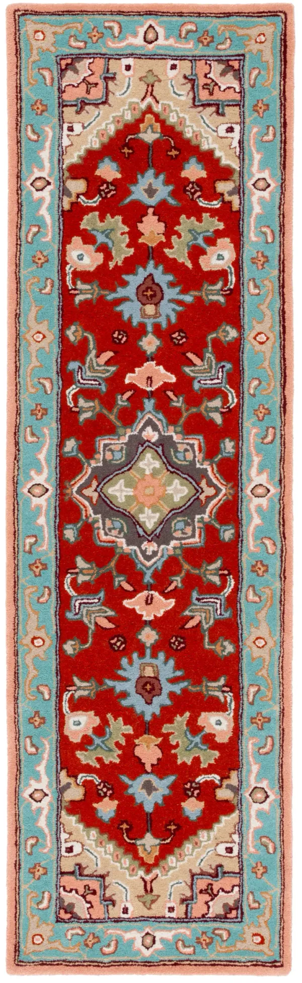 HERITAGE Hand Tufted 2'-3' x 8' runner