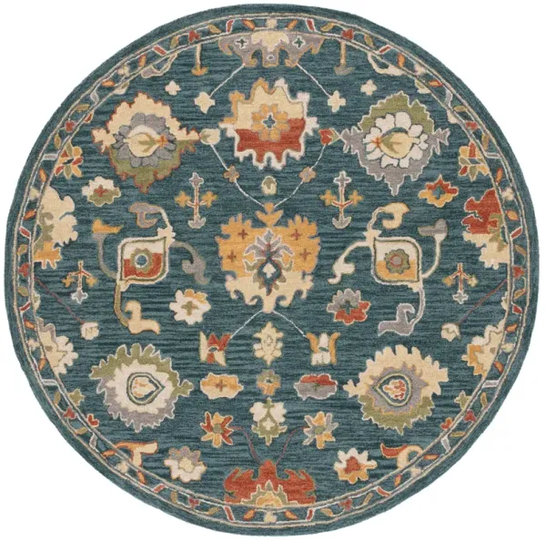 METRO Hand Tufted 6' x 6' Round area rug