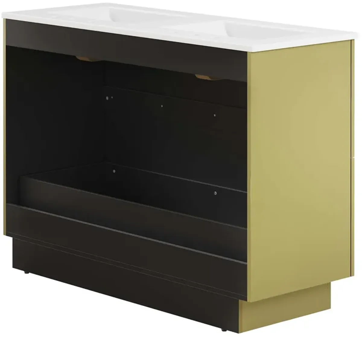 Quantum 48" Double Sink Bathroom Vanity