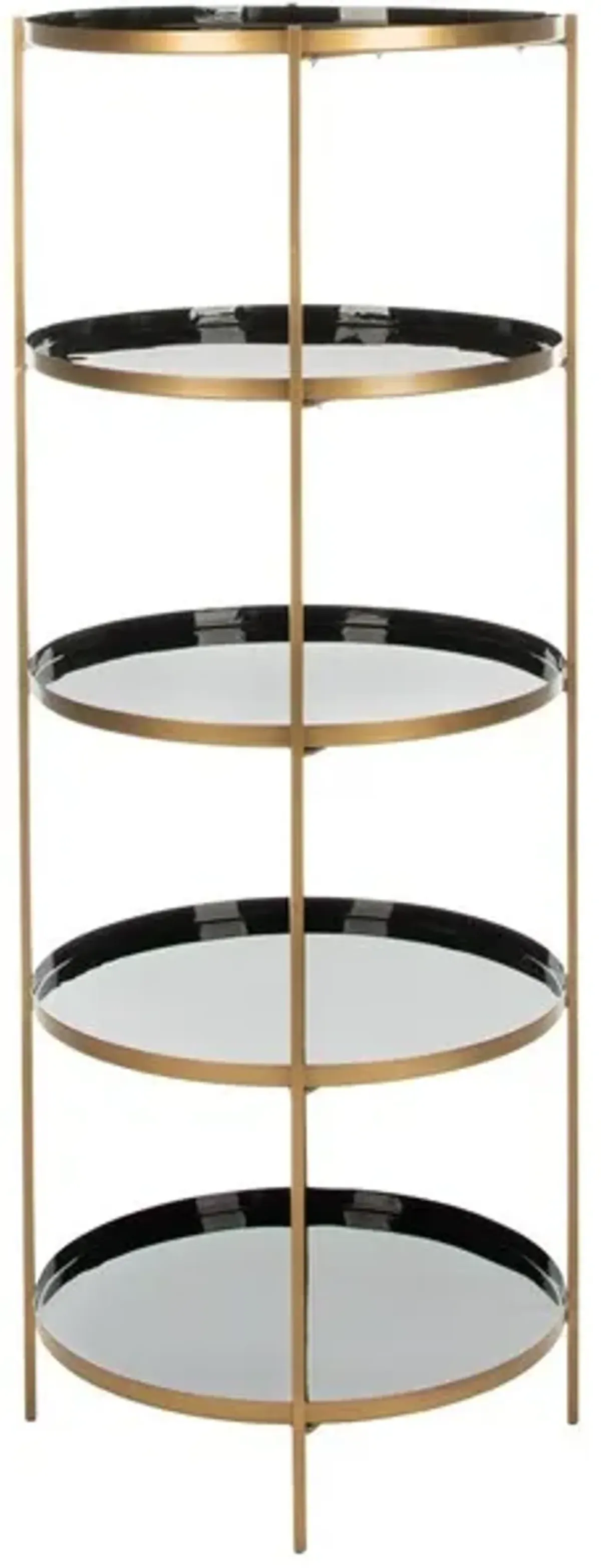 TIA ROUND 5 TIER ETAGERE