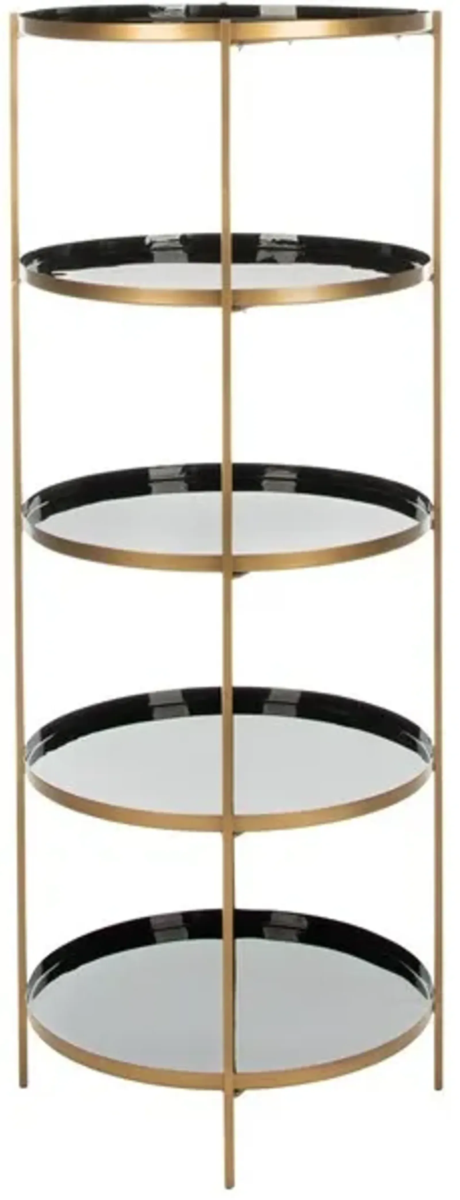 TIA ROUND 5 TIER ETAGERE