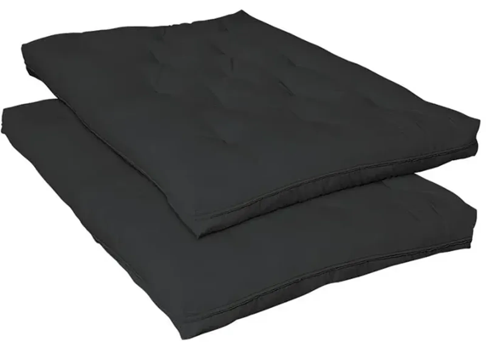 8" Premium Futon Pad Black