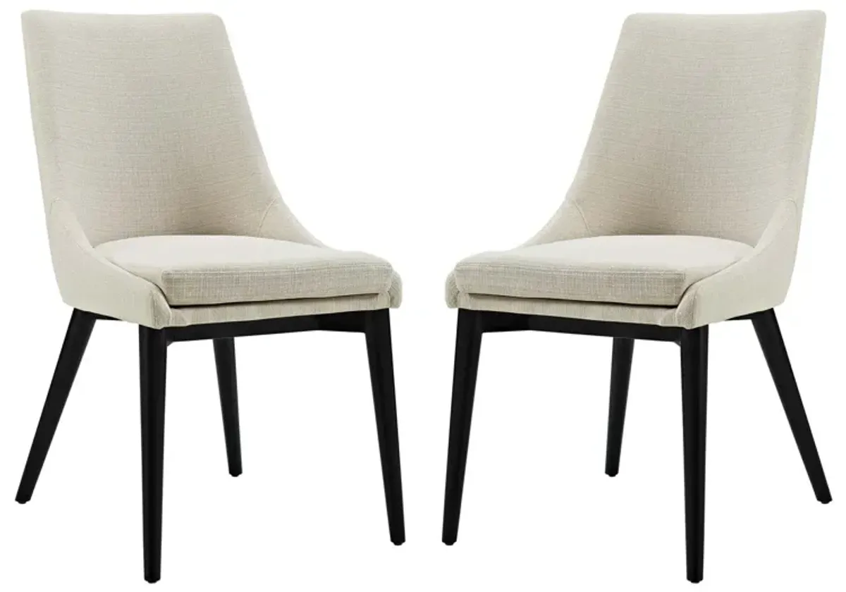 viscount Dining Side Chair Fabric Set of 2