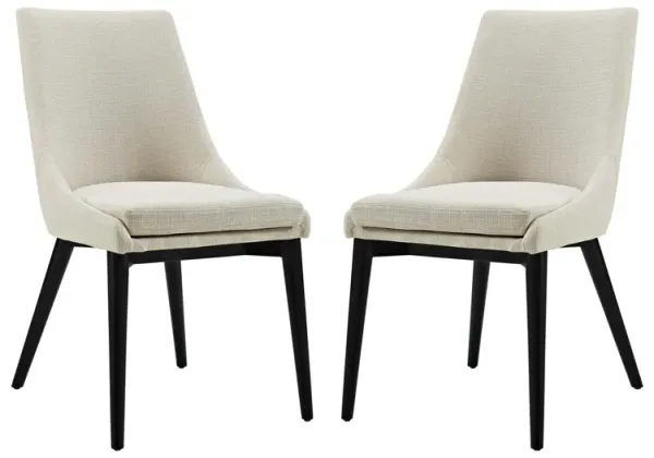 viscount Dining Side Chair Fabric Set of 2