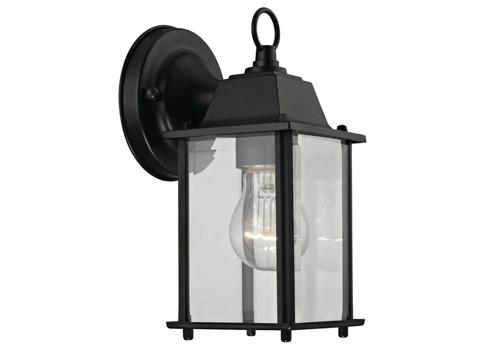 Cotswold 9'' High 1-Light Outdoor Sconce - Matte Black