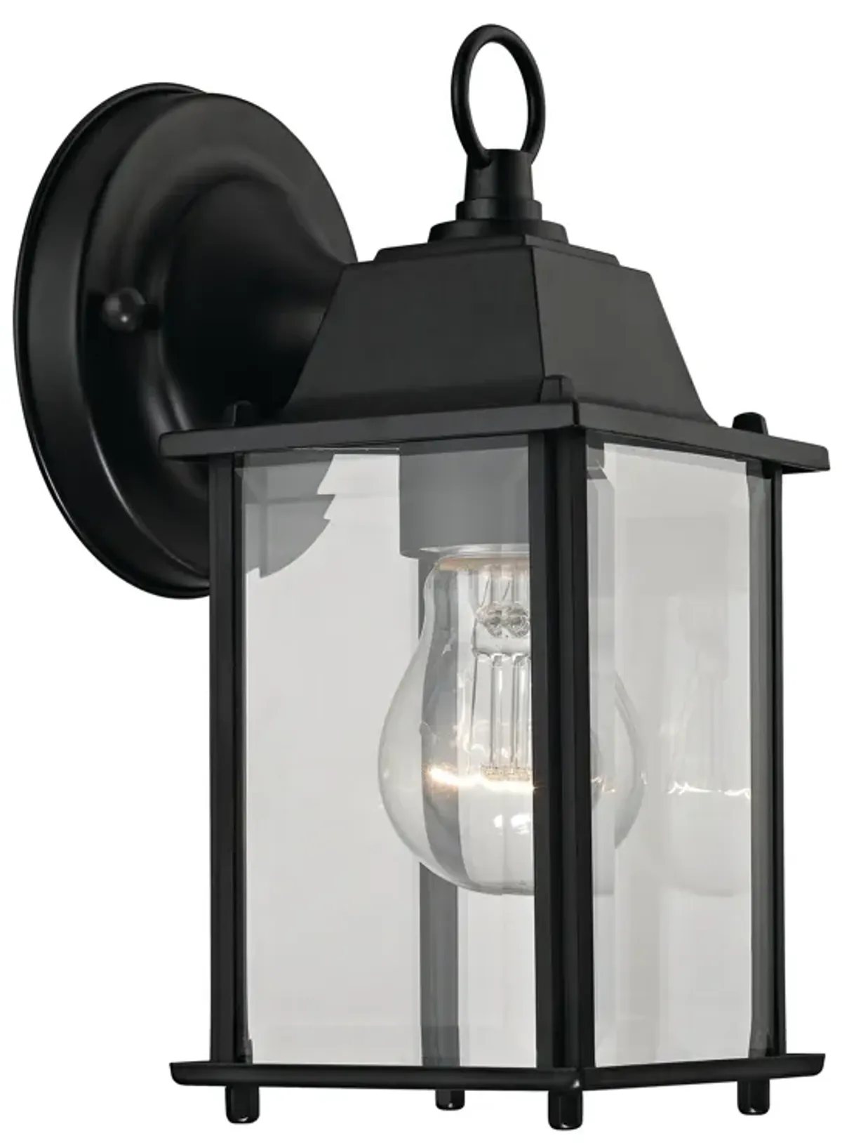 Cotswold 9'' High 1-Light Outdoor Sconce - Matte Black