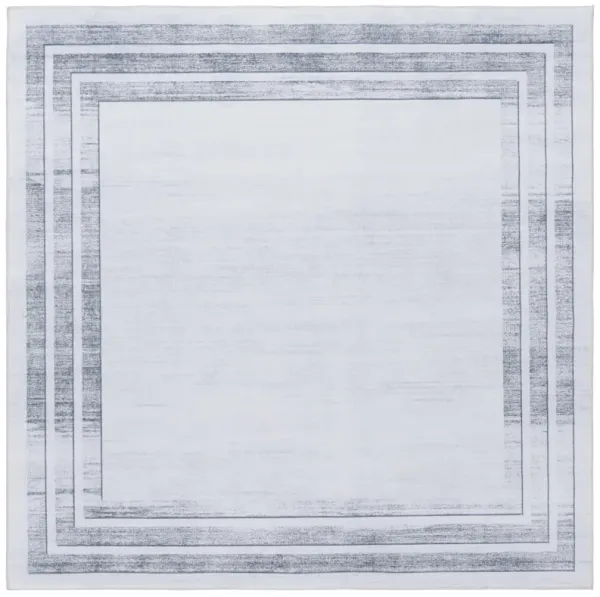 MALIBU 824 LIGHT GREY  6' x 6' Square Square Rug
