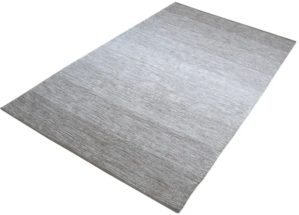 Delight Handmade Cotton Rug in Gray