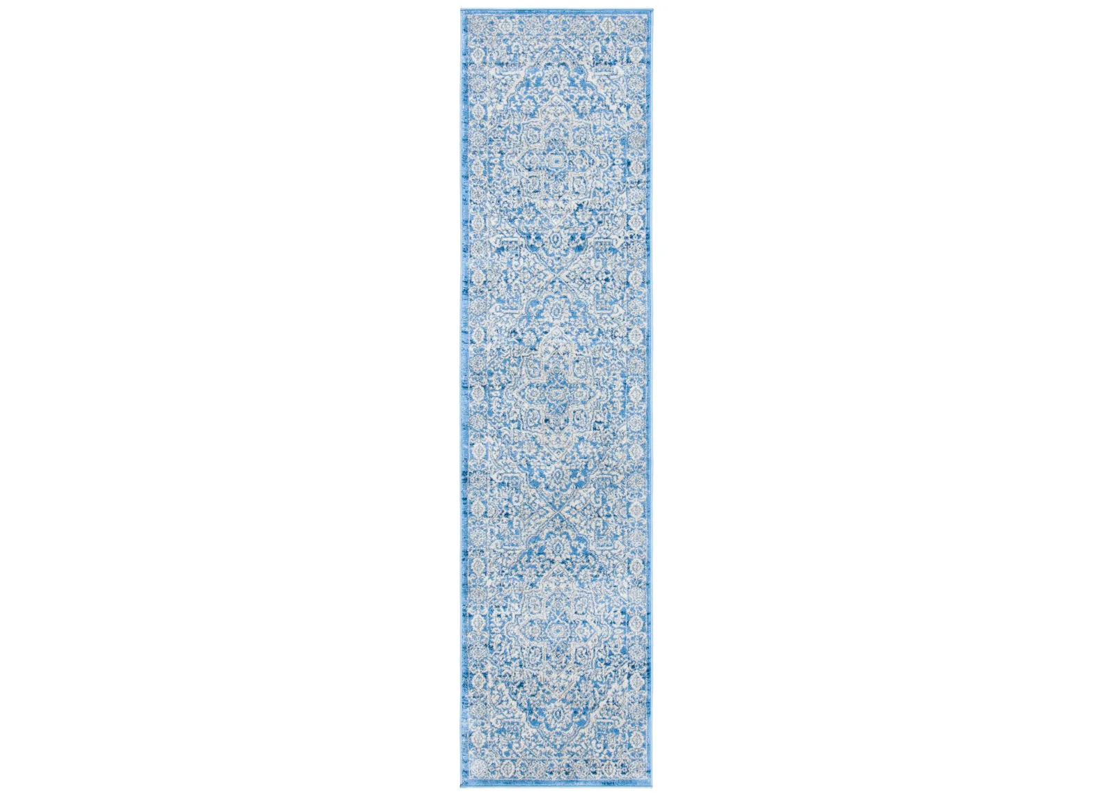 BRENTWOOD 832 IVORY  2' x 16' Runner Rug