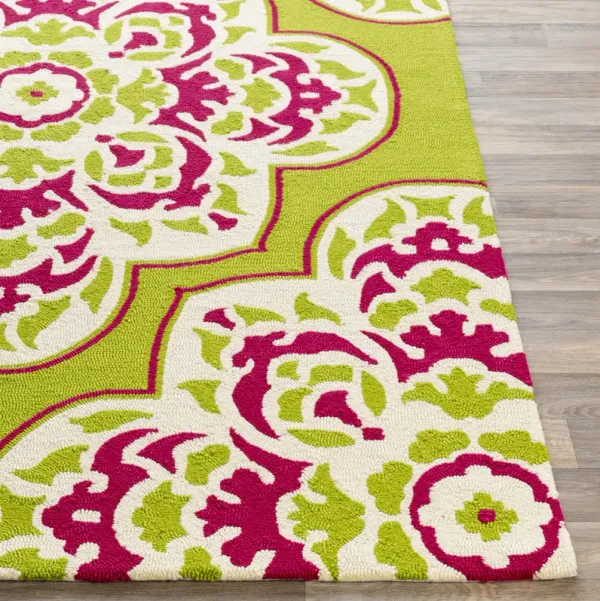 Rain RAI-1266 2' x 3' Hand Made Rug