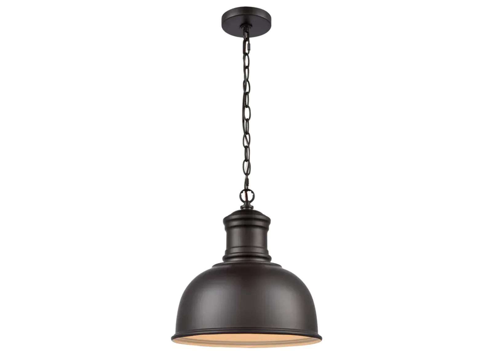 Cedar Park 13" Wide 1-Light Outdoor Pendant - Oil Rubbed Bronze