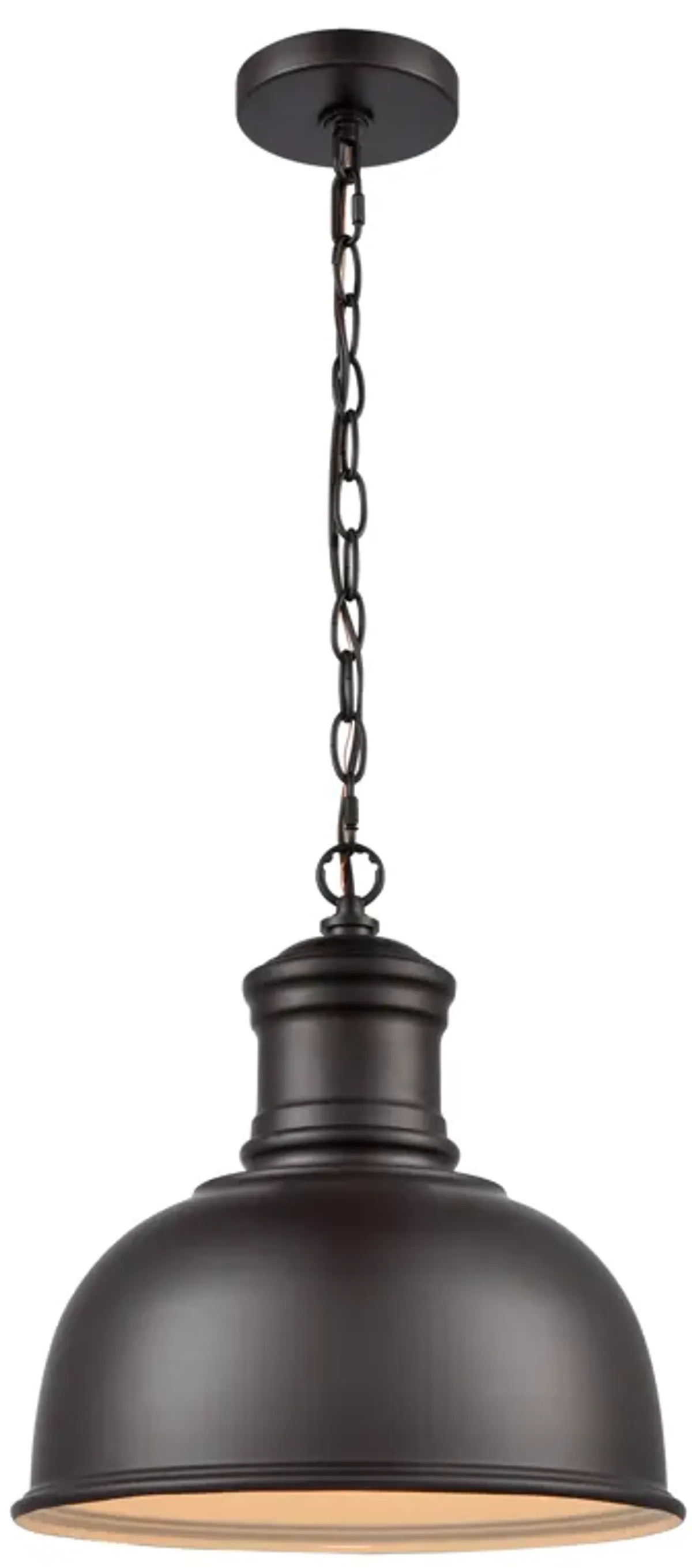 Cedar Park 13" Wide 1-Light Outdoor Pendant - Oil Rubbed Bronze