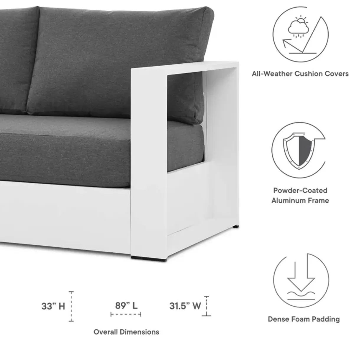 Tahoe Outdoor Sofa