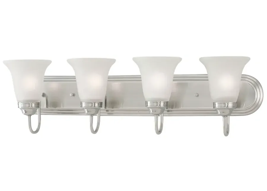 Whitmore 30" Wide 4-Light Vanity Light - Satin Pewter