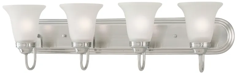 Whitmore 30" Wide 4-Light Vanity Light - Satin Pewter