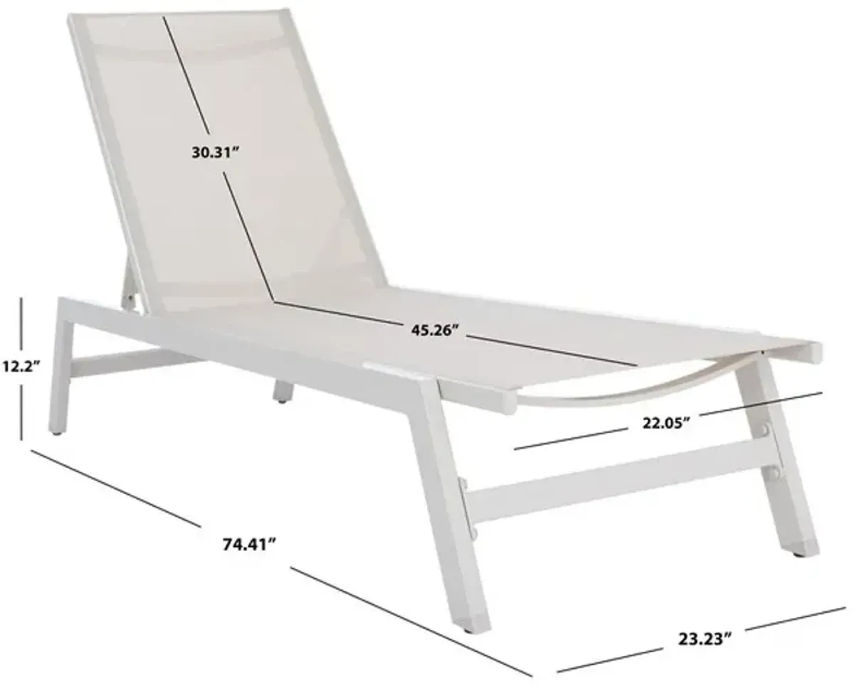 Fionne Outdoor Sunlounger