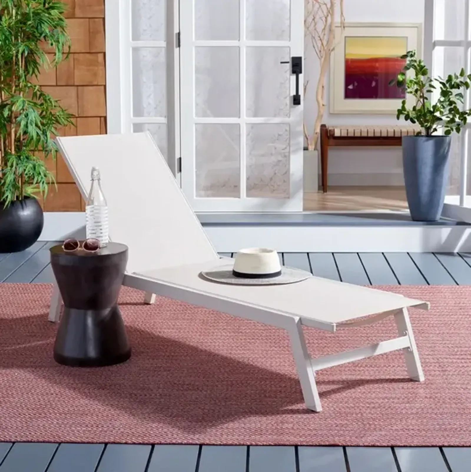 Fionne Outdoor Sunlounger