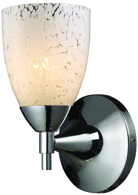 Celina 9" High 1-Light Sconce - Polished Chrome