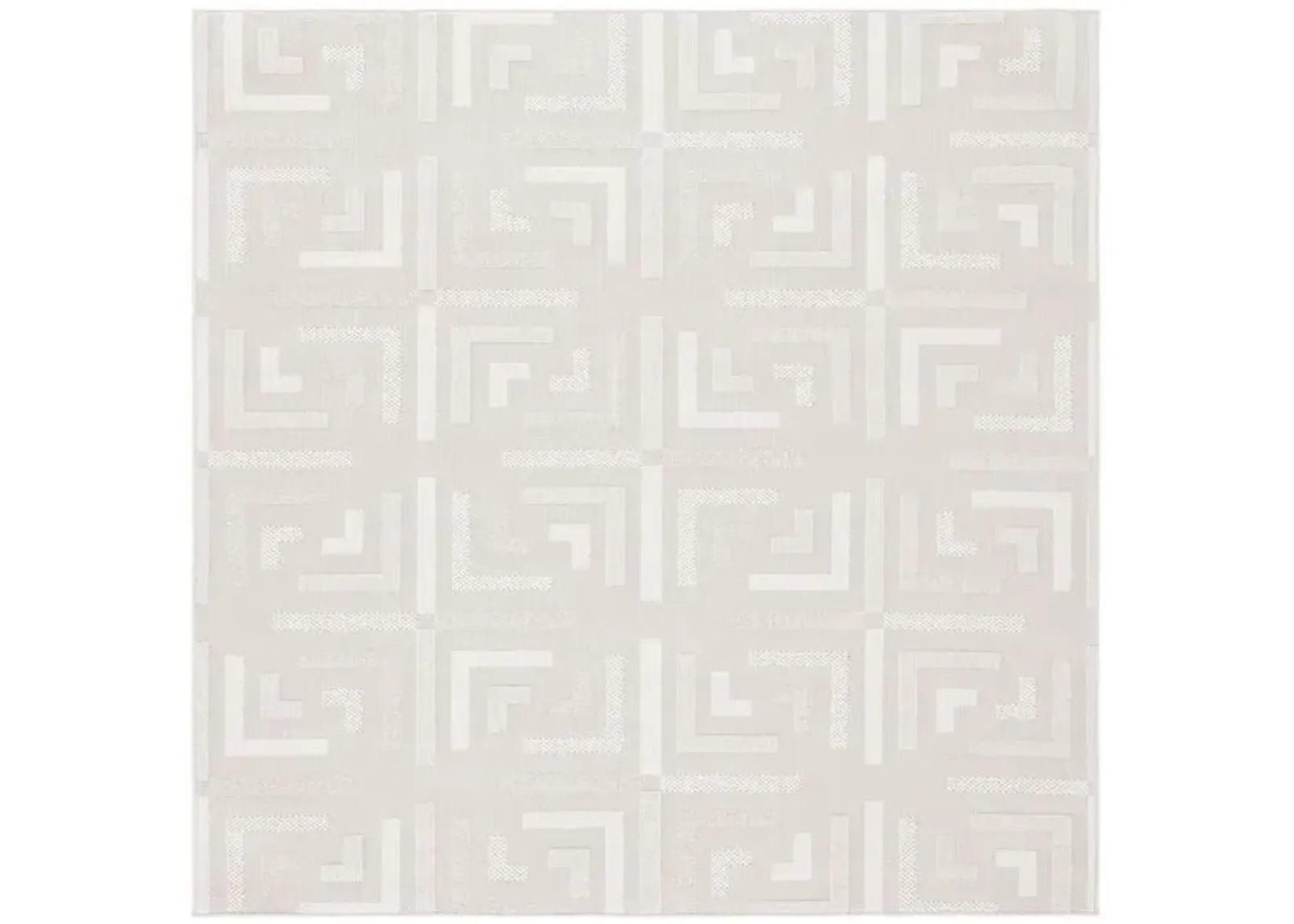 TRENDS 116 Beige 6'-7' X 6'-7' Square Square Rug