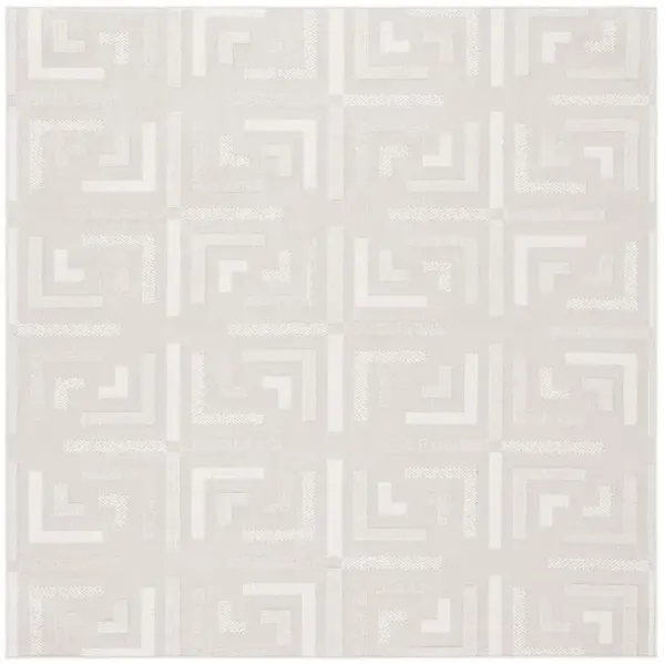 TRENDS 116 Beige 6'-7' X 6'-7' Square Square Rug