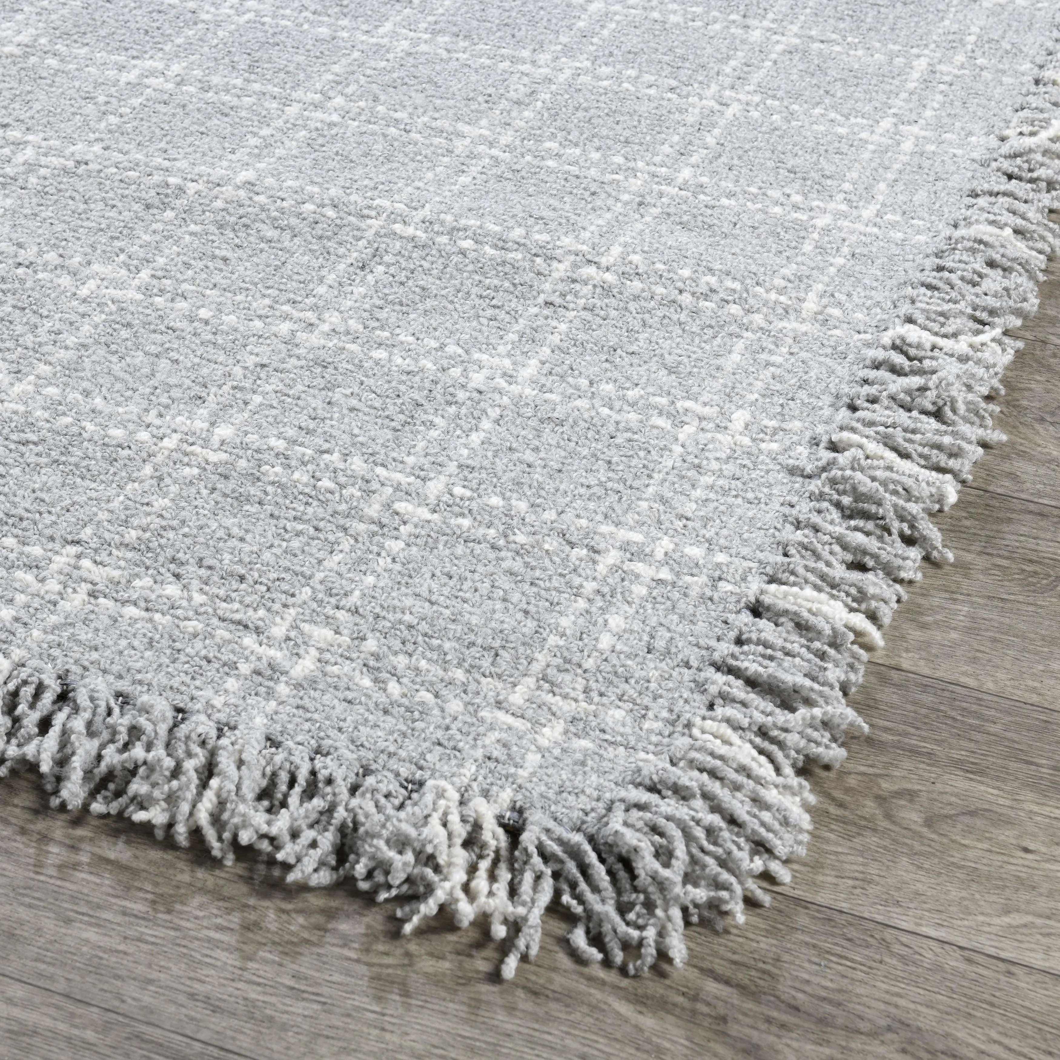 Bradbury Checkered Wool Area Rug by Kosas Home