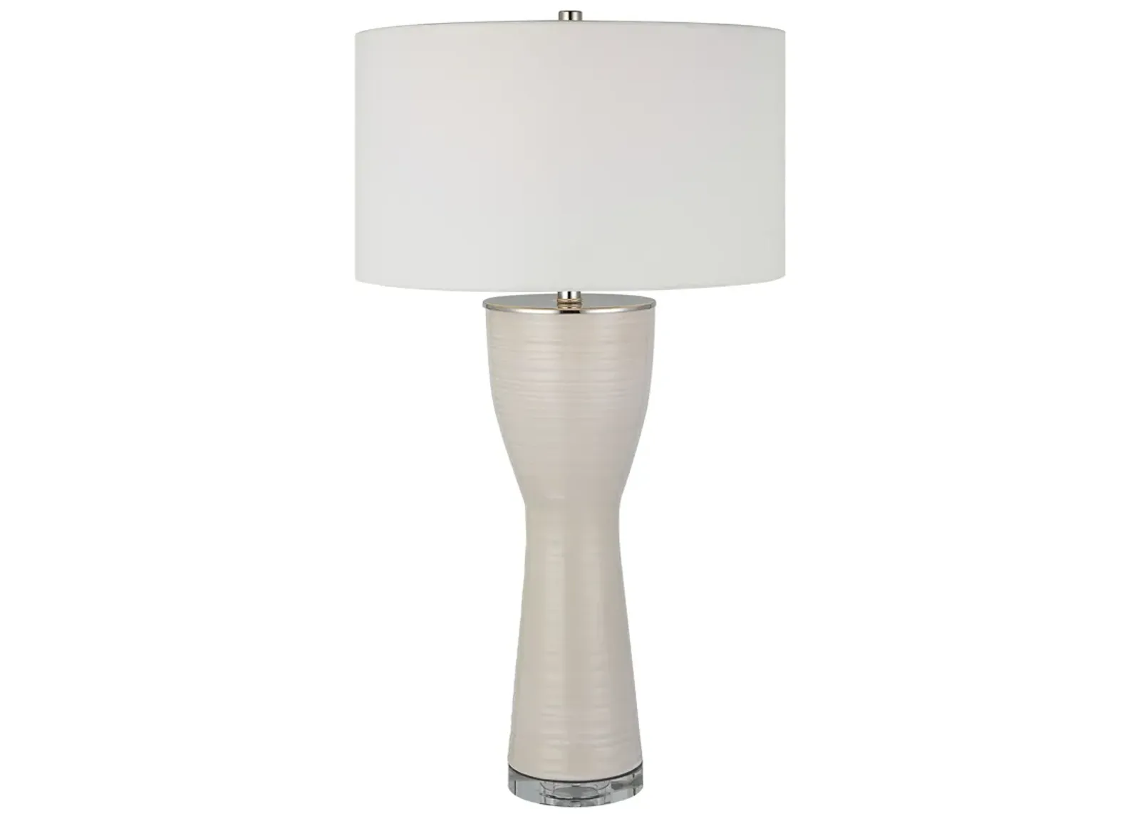 Uttermost Amphora Off-White Glaze Table Lamp