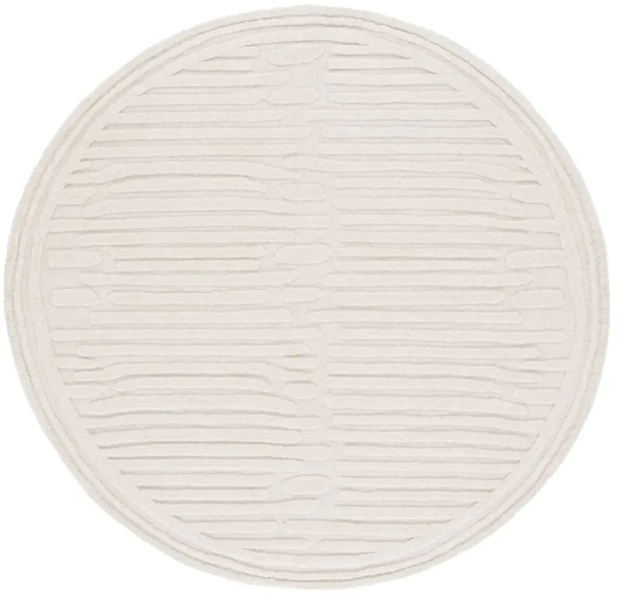 CHATHAM 302 IVORY 6' x 6' Round Round Rug