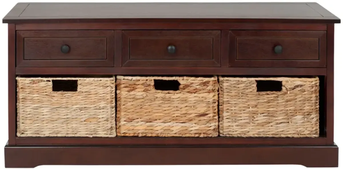 DAMIEN 3 DRAWER STORAGE BENCH