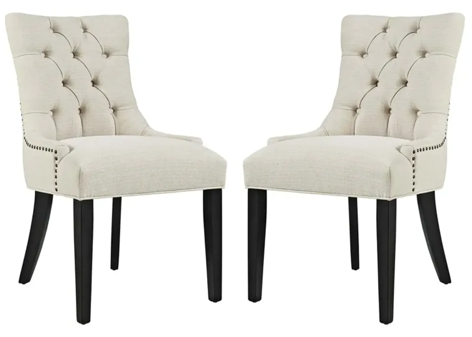 Regent Dining Side Chair Fabric Set of 2