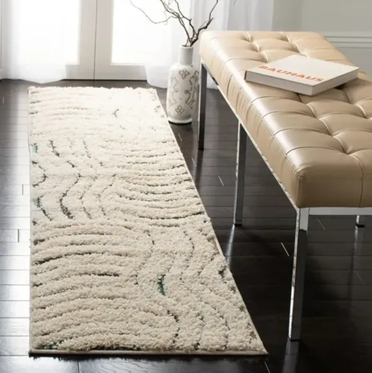 SANTORINI SHAG  Multi 2' X 8' Runner Rug