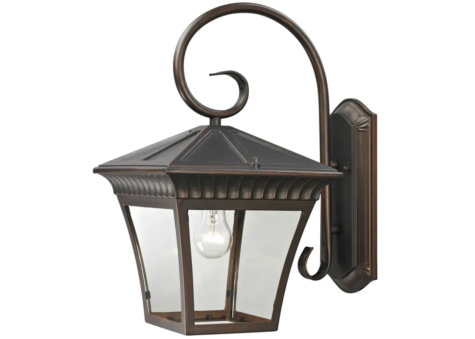 Ridgewood 18" High 1-Light Outdoor Sconce - Hazelnut Bronze