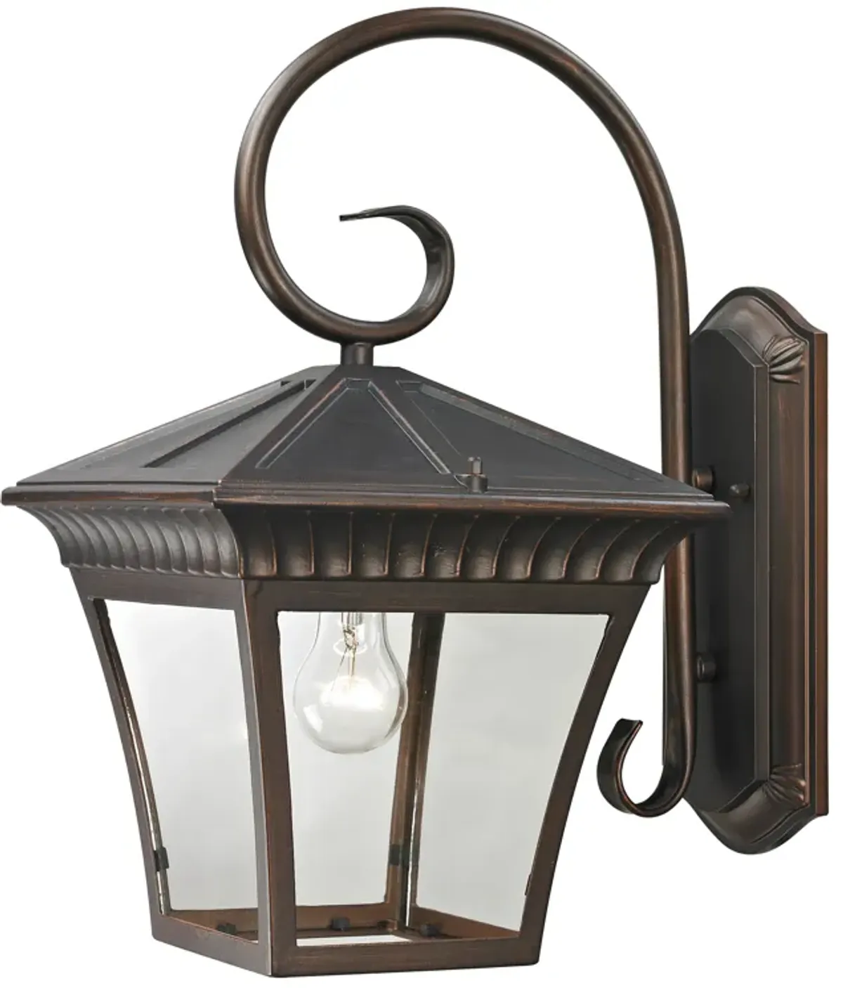 Ridgewood 18" High 1-Light Outdoor Sconce - Hazelnut Bronze