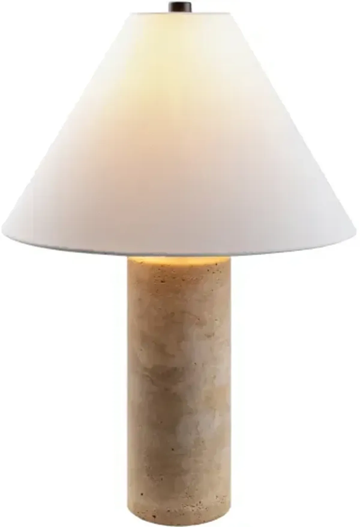 Agate AGA-005 22"H x 15"W x 15"D Accent Table Lamp