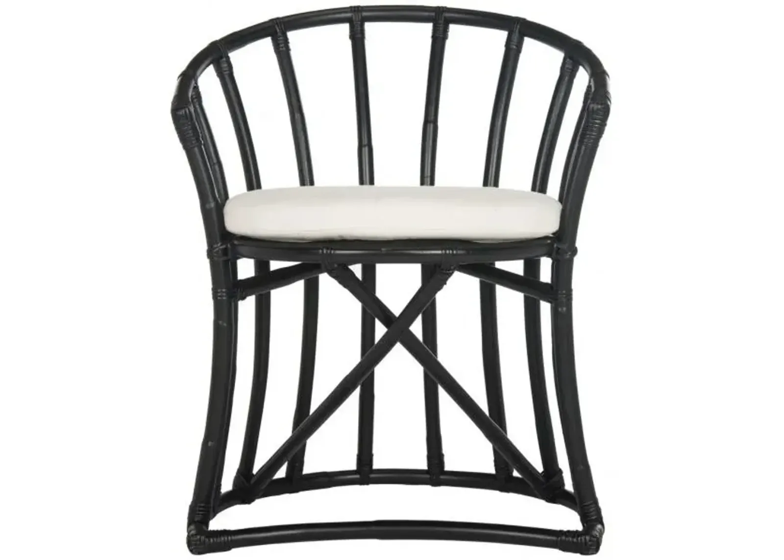 BATES RATTAN ACCENT CHAIR 