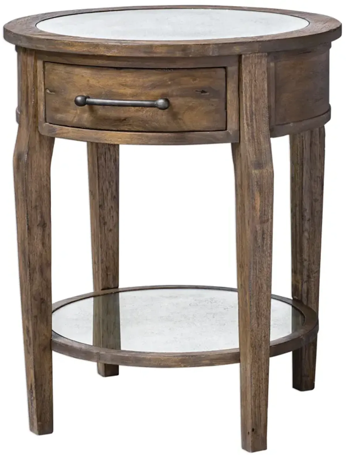 Raelynn Wood Lamp Table