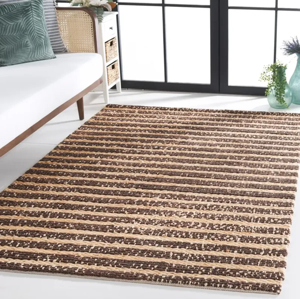 NATURAL FIBER 779 NATURAL  8' x 10' Large Rectangle Rug