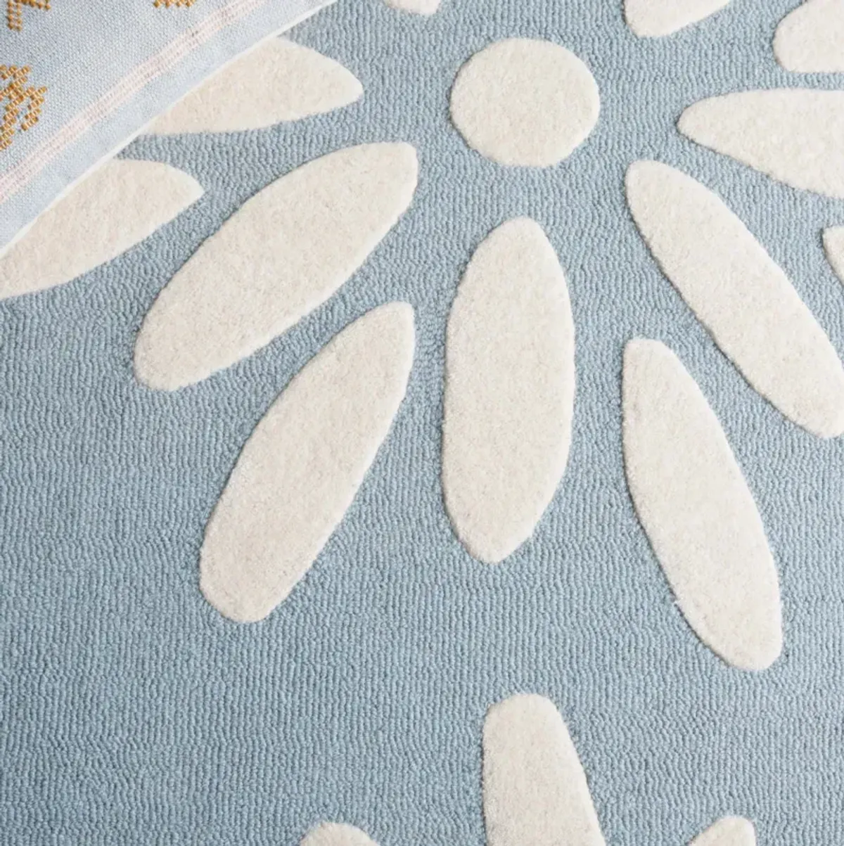 SAFAVIEH KIDS 914 DAISY LIGHT BLUE  2'-6' x 8' Runner Rug