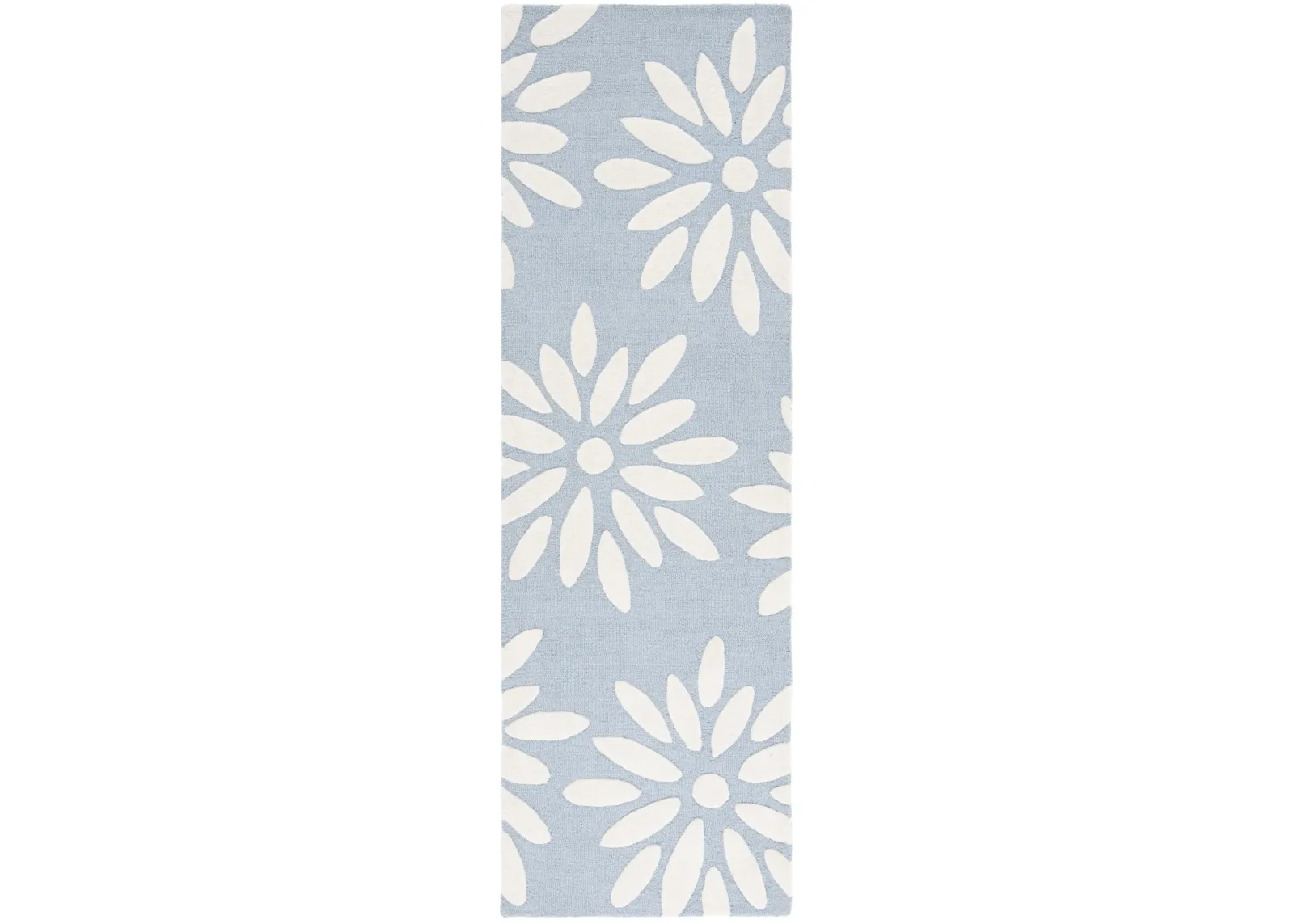 SAFAVIEH KIDS 914 DAISY LIGHT BLUE  2'-6' x 8' Runner Rug