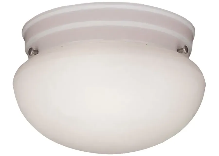 Ceiling Essentials 12" Wide 3-Light Flush Mount - White