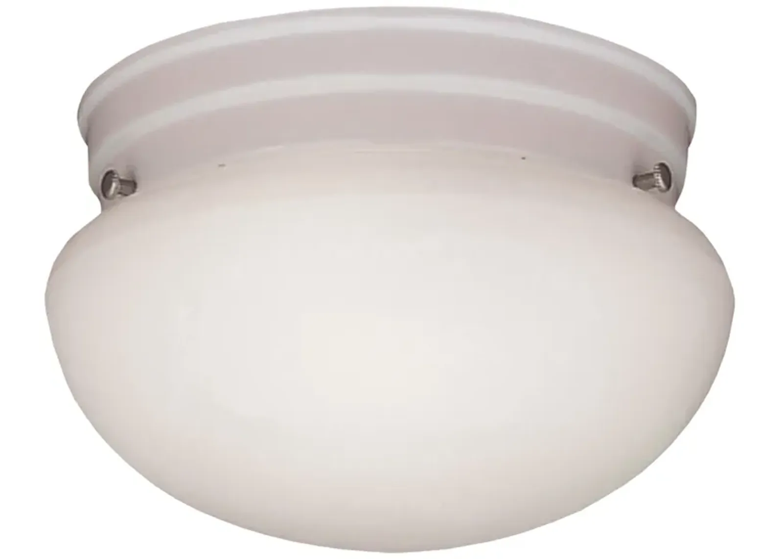 Ceiling Essentials 12" Wide 3-Light Flush Mount - White