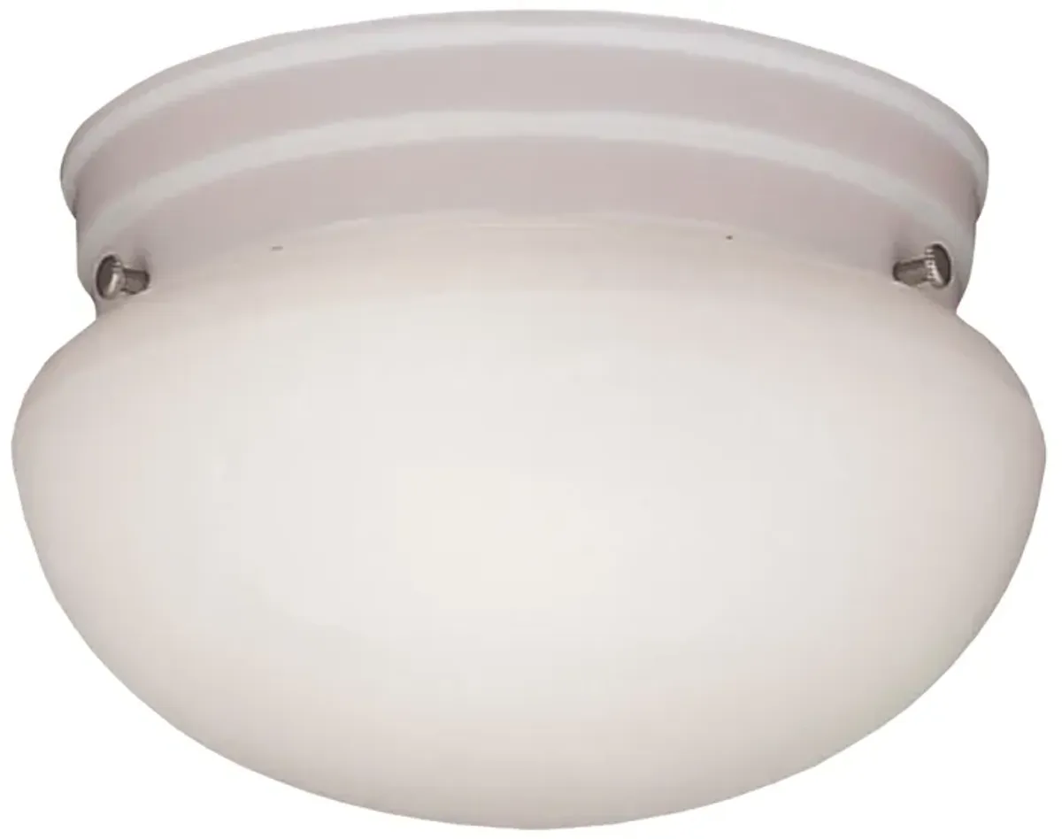 Ceiling Essentials 12" Wide 3-Light Flush Mount - White