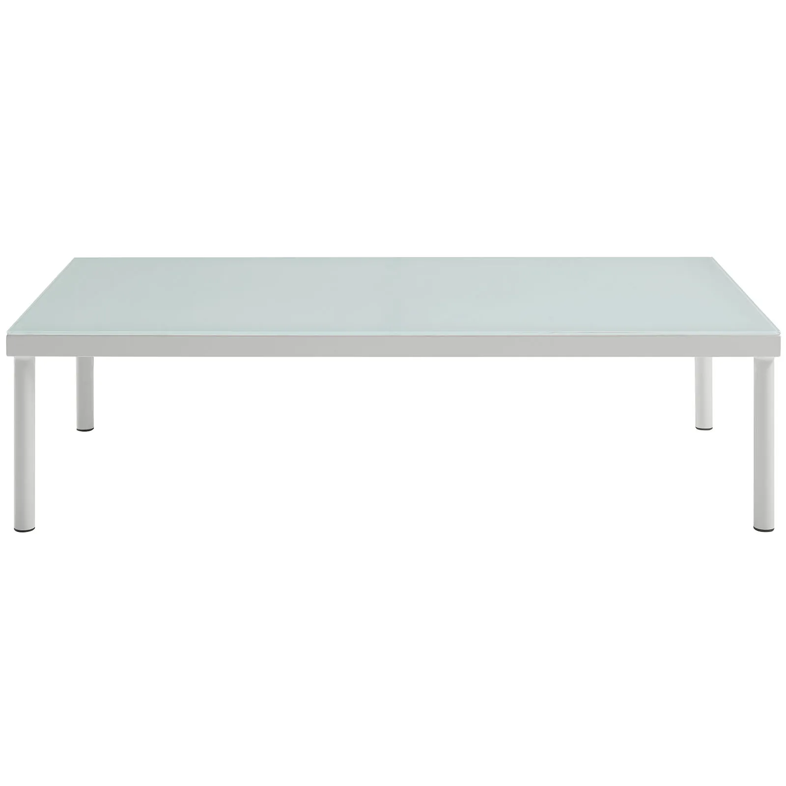 Harmony Outdoor Patio Aluminum Coffee Table