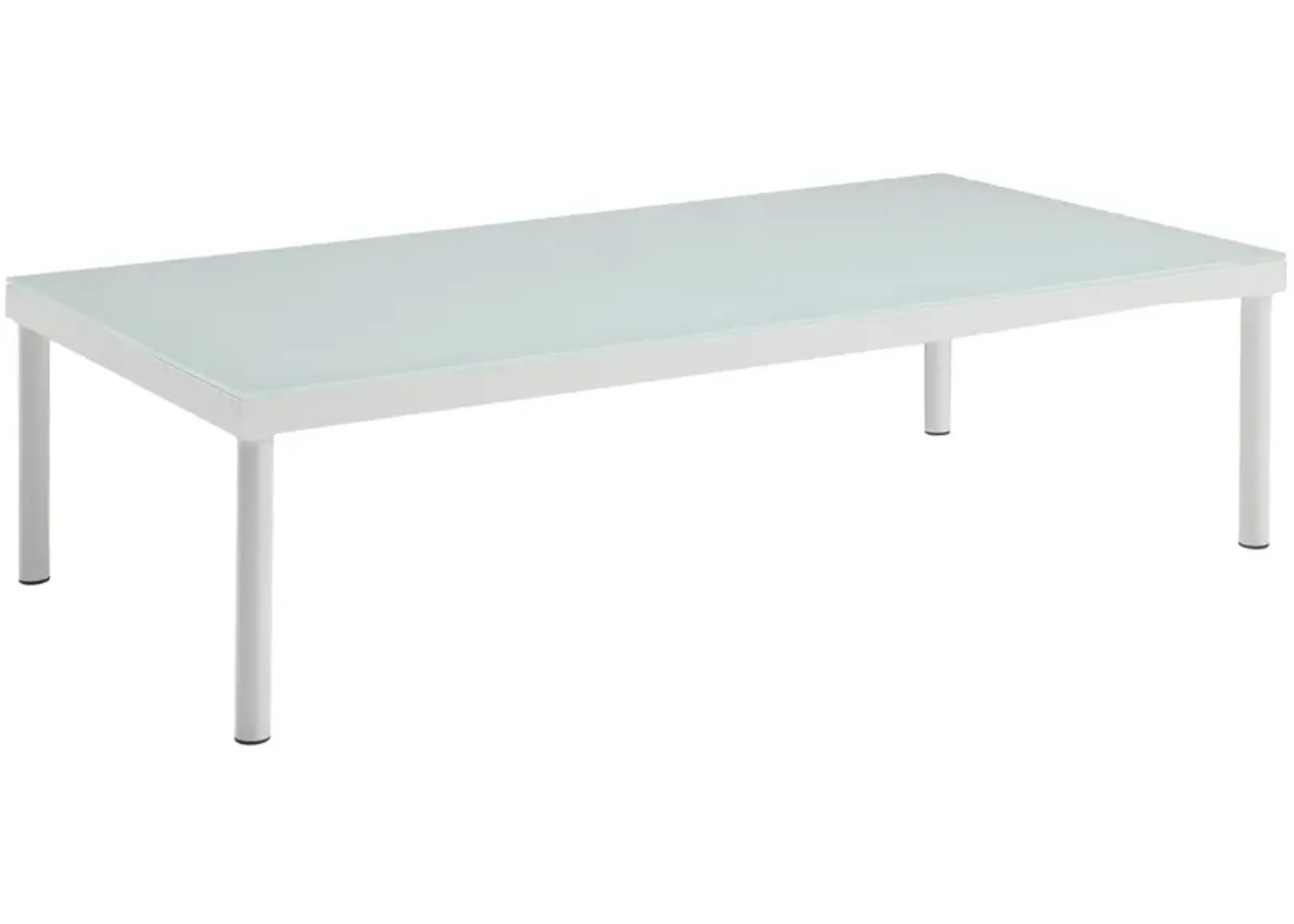 Harmony Outdoor Patio Aluminum Coffee Table