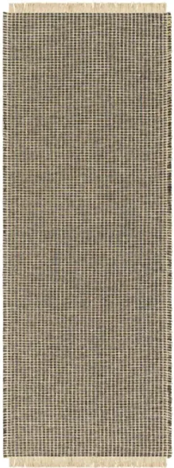 Kimi BOKM-2305 2'7" x 7'3" Machine Woven Rug